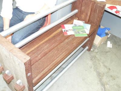 photograph of School Bench Design - click for fullsize image