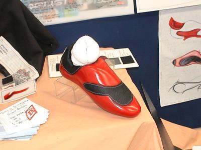 picture of Female Football Boot and Packaging
