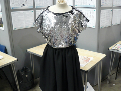 picture of Barbarella inspired 1960s dress