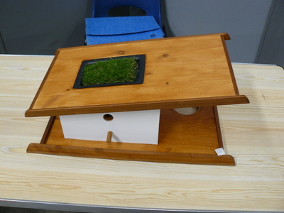picture of Grand Designs inspired bird box